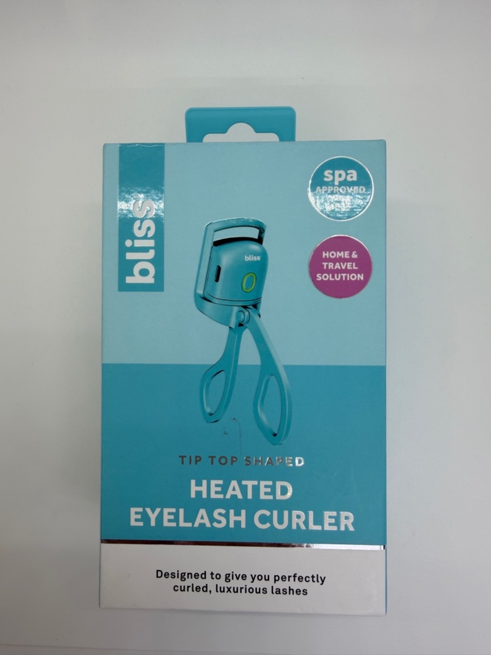 Blissworld Heated Eyelash Curler - Bliss Light Blue NIB